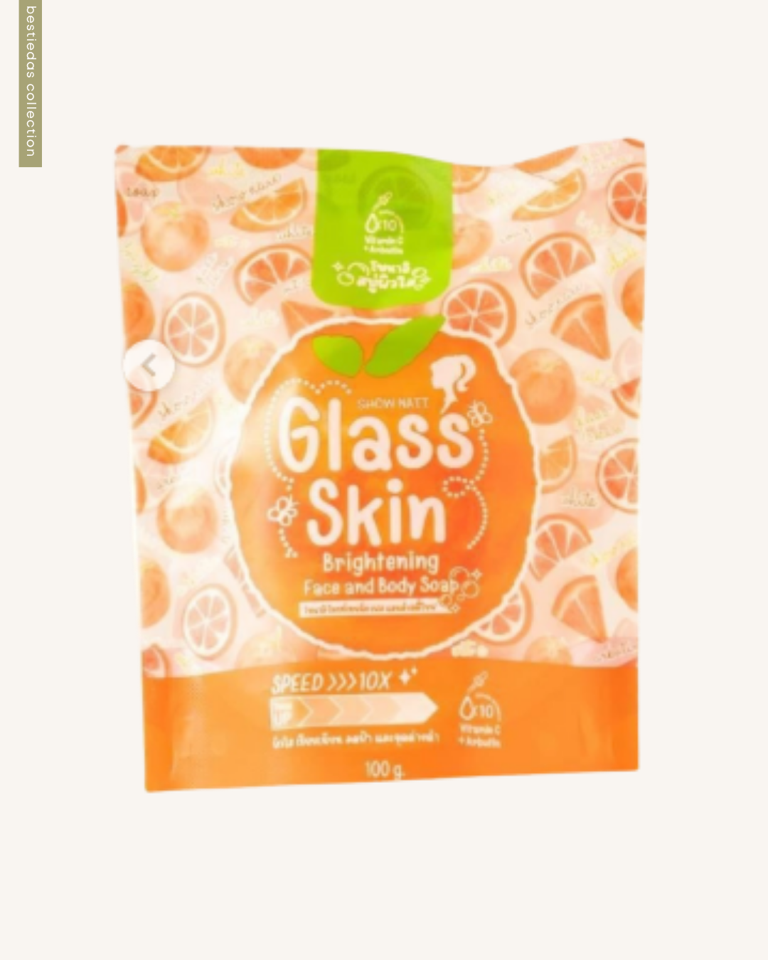 Glass Skin Brightening Face & Body Soap – Vitamin C + Arbutin | Bestiedas