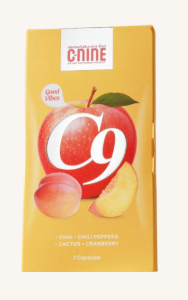 C-Nine (C9) Dietary Supplement — Chia, Chili & Cactus Fat-Burn Formula