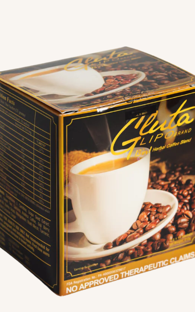 Gluta Lipo Coffee 10-in-1 Herbal Blend - Detox & Slimming
