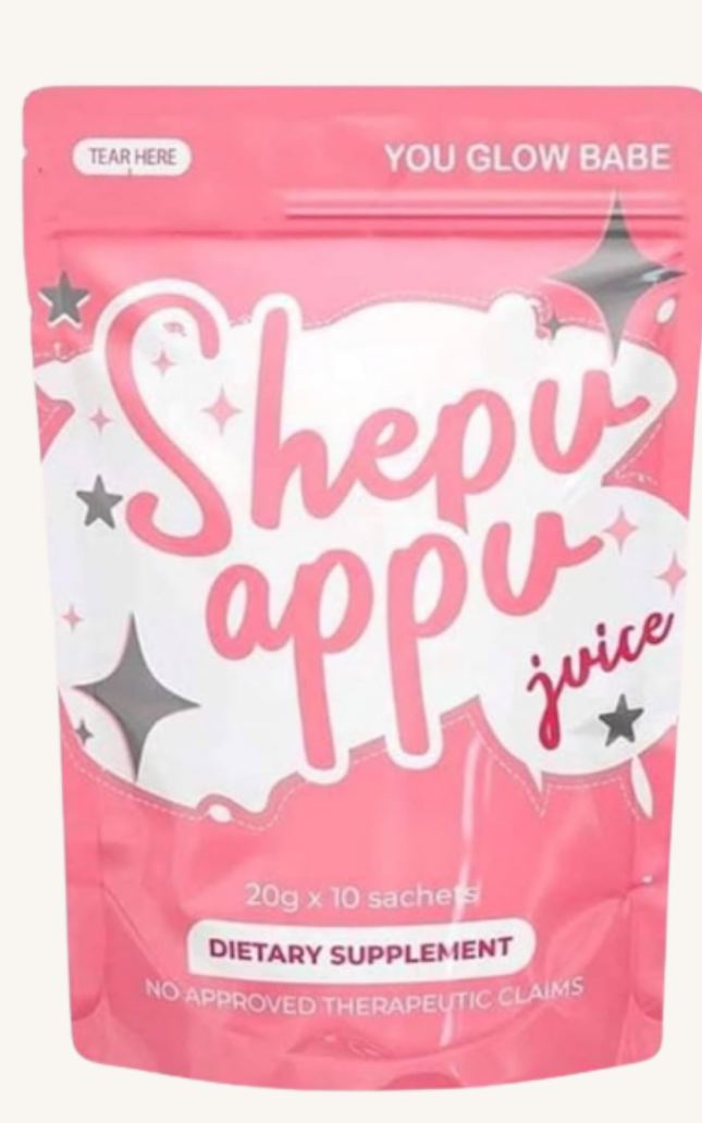 You Glow Babe SHAPE UP Juice SHEPU APPU, 10 Sachets x 15g