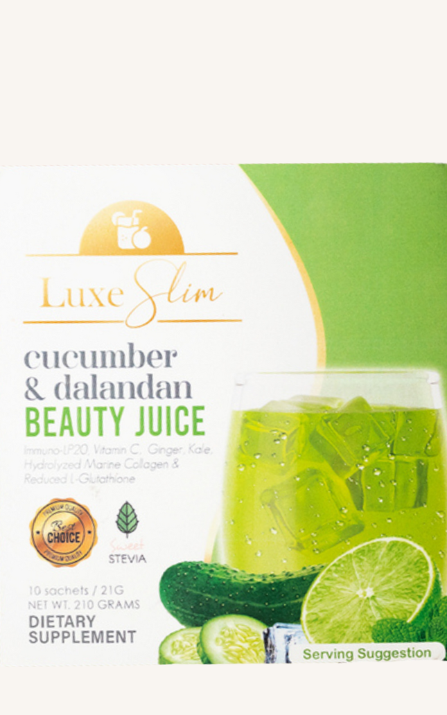 Cucumber Dalandan Beauty Smoothie – Detox & Whitening Drink | 10 Sachets