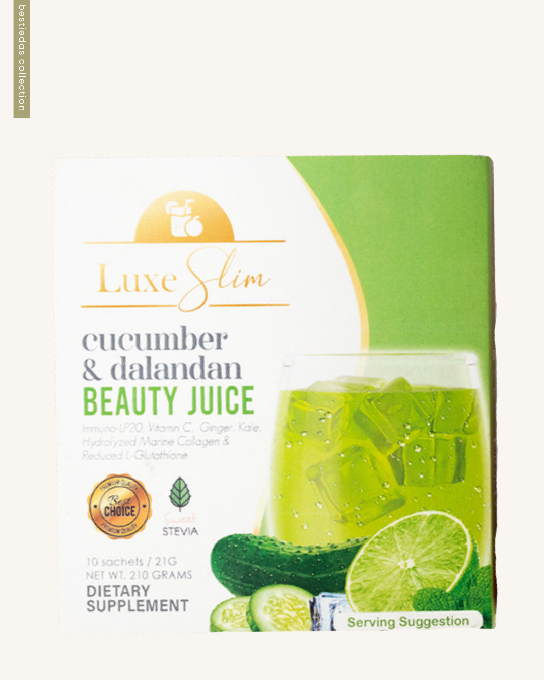 Cucumber Dalandan Beauty Smoothie – Detox & Whitening Drink | 10 Sachets
