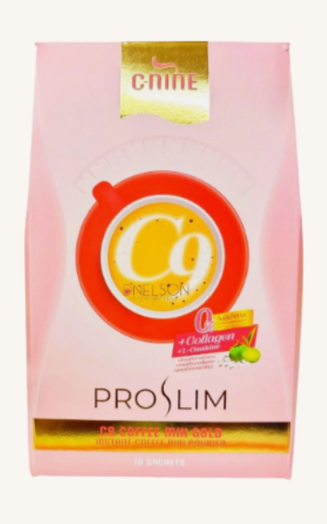 Pro Slim C9 Coffee Mix Gold – Collagen & Metabolic Support Coffee