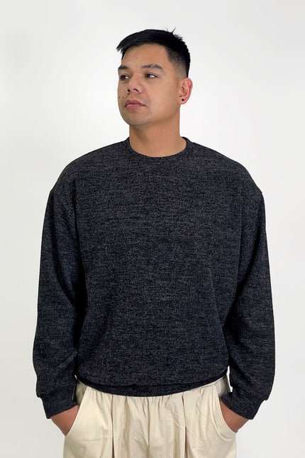 Men’s Knitted Long Sleeve Sweater – Relaxed Fit (L–1XL)