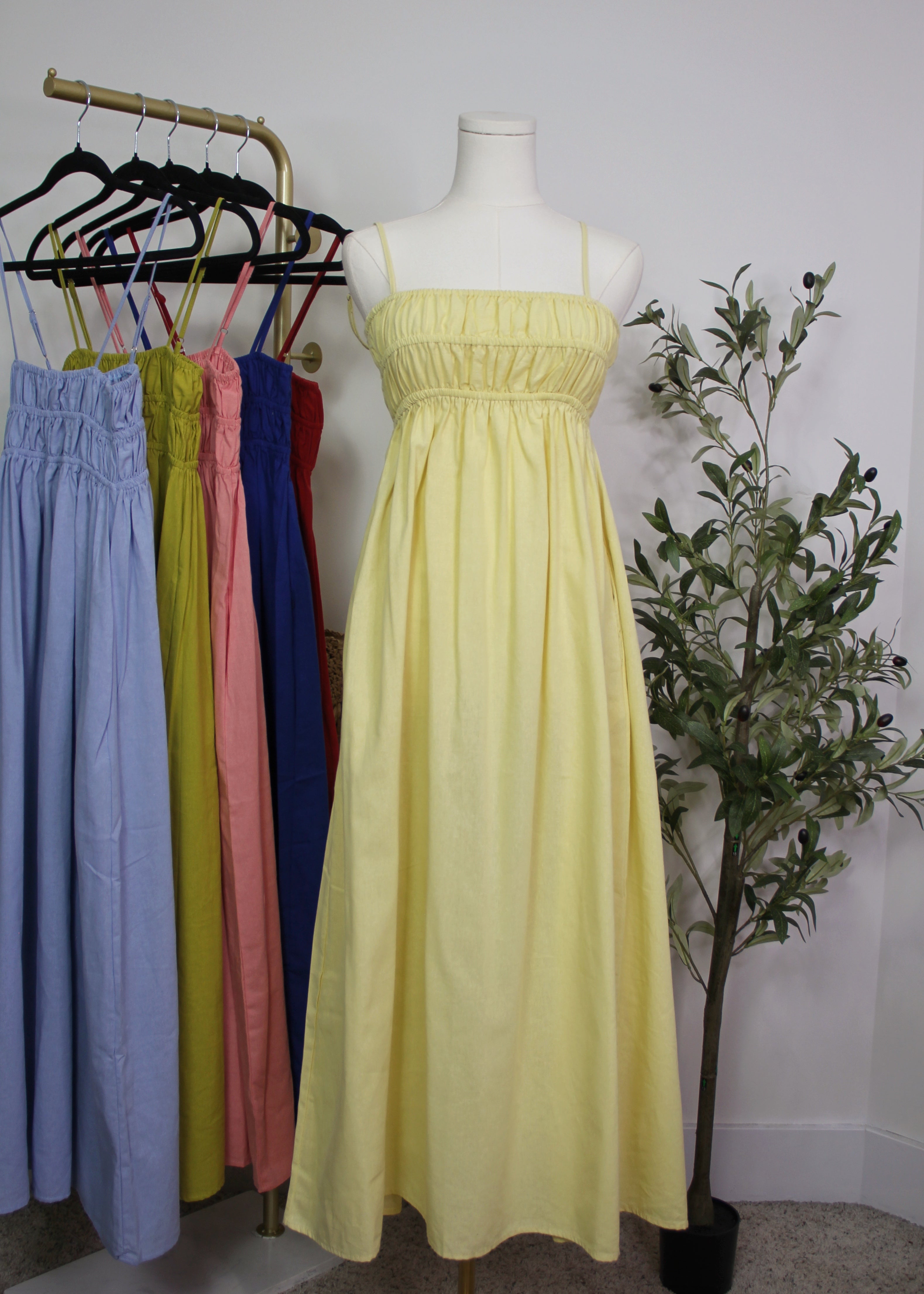Smocked Maxi Dress