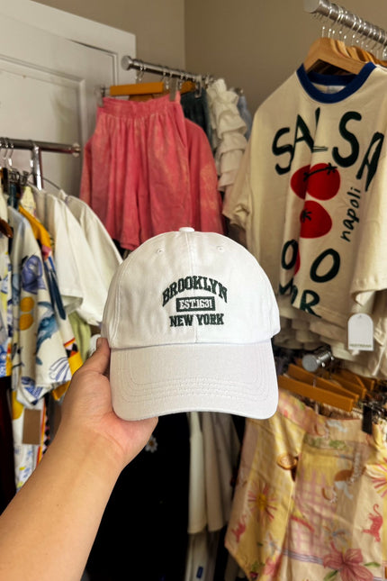 Brooklyn NY Embroidered Hat – Adjustable | Bestiedas Collection