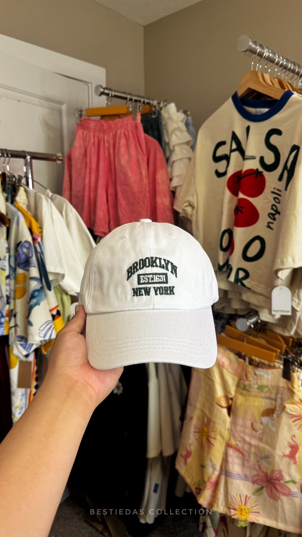 Brooklyn NY Embroidered Hat – Adjustable | Bestiedas Collection