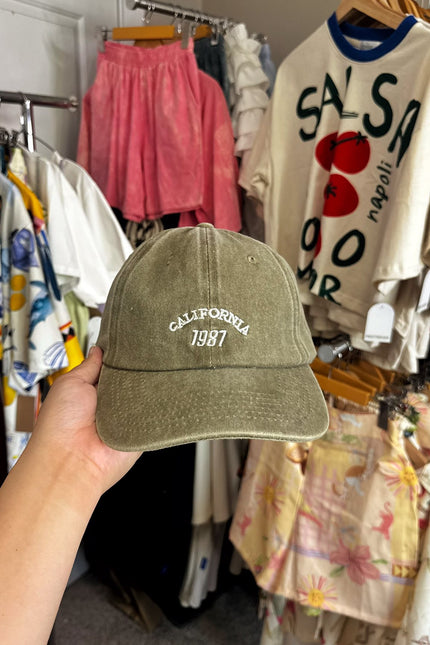 California 1987 Hat – Adjustable | Bestiedas Collection