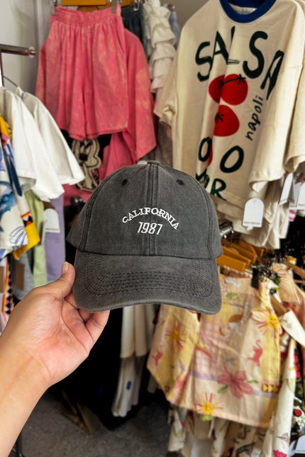 California 1987 Hat – Adjustable | Bestiedas Collection