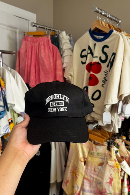 Brooklyn NY Embroidered Hat – Adjustable | Bestiedas Collection