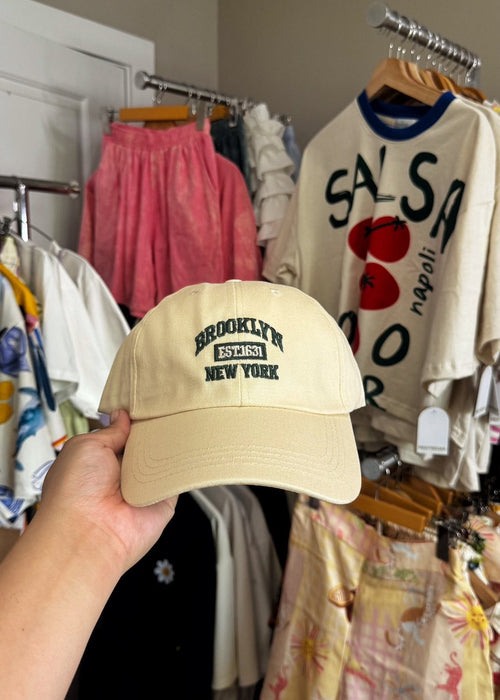 Brooklyn NY Embroidered Hat – Adjustable | Bestiedas Collection