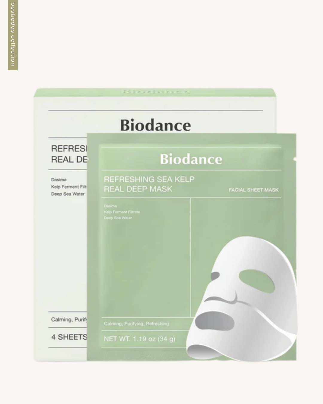 Biodance Refreshing Sea Kelp Real Deep Mask (Box of 5)