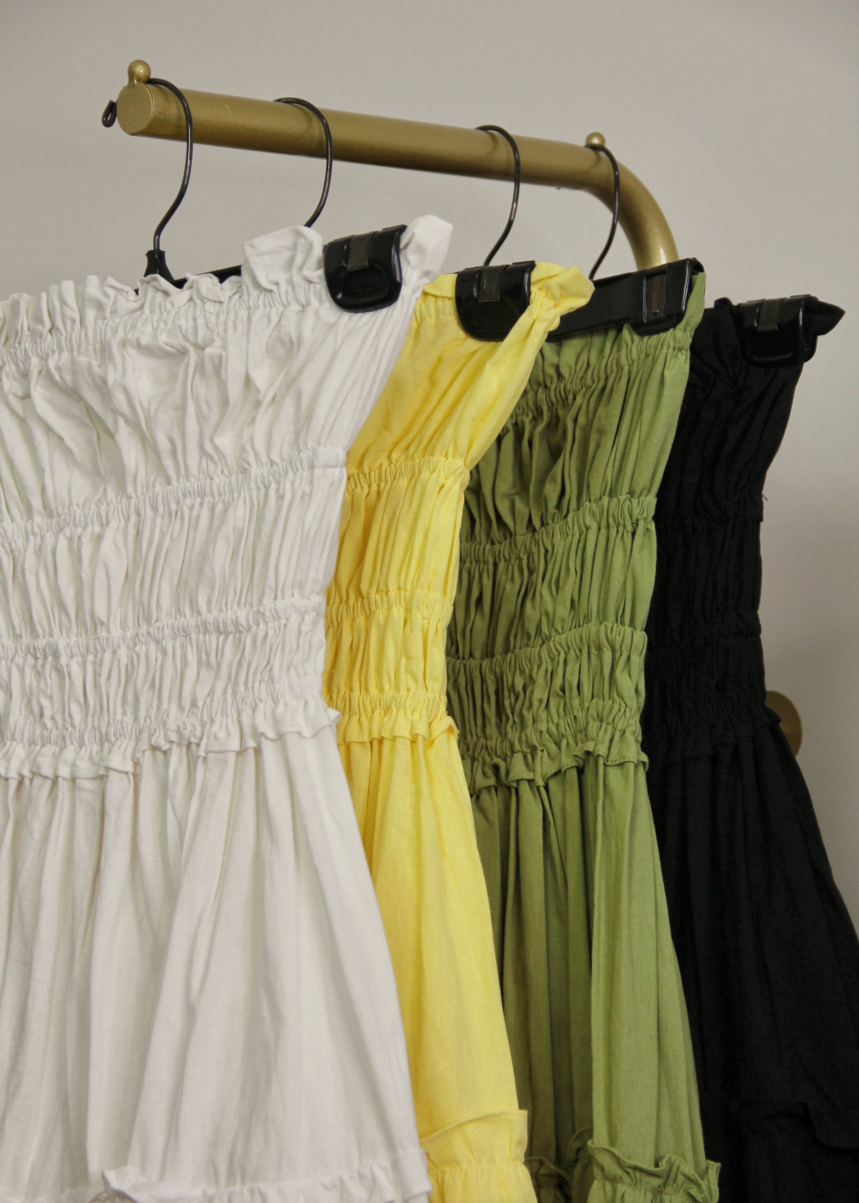 Smocked Tiered Midi Dress
