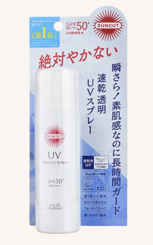 Suncut UV Protect Spray SPF50+ PA++++ (KOSÉ Cosmeport Japan)