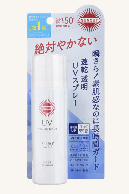 Suncut UV Protect Spray SPF50+ PA++++ (KOSÉ Cosmeport Japan)