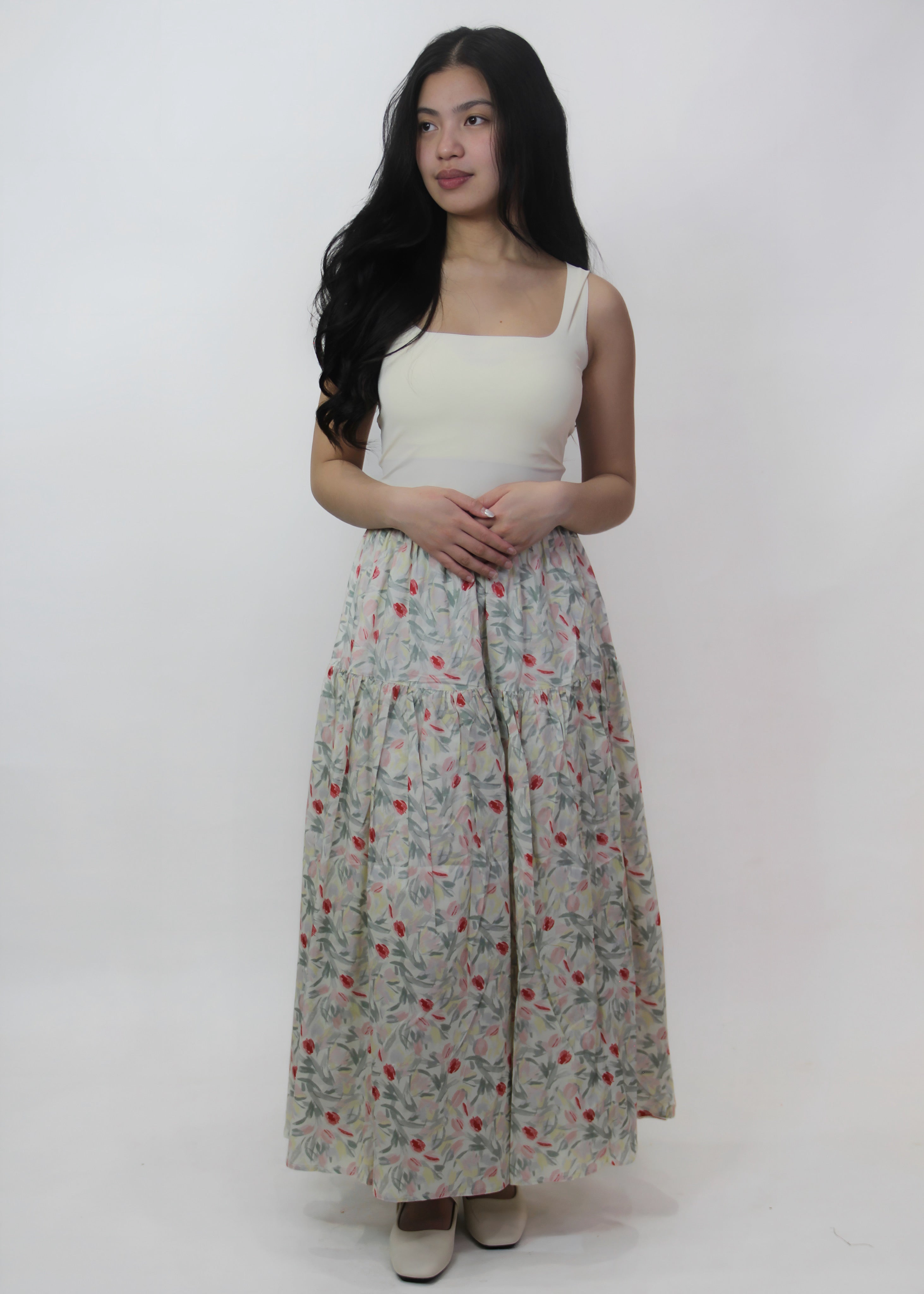 Spring Maxi Skirt
