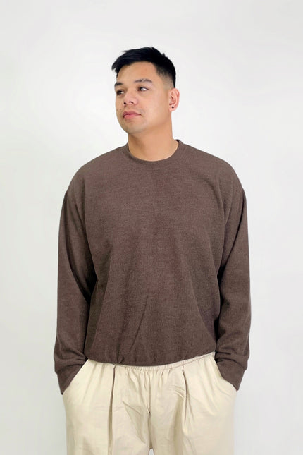 Men’s Knitted Long Sleeve Sweater – Relaxed Fit (L–1XL)