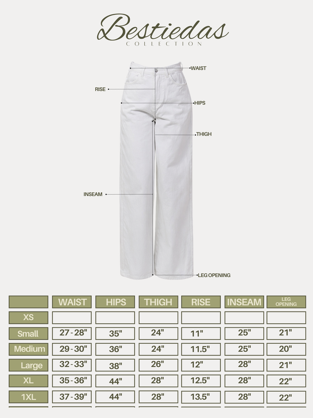 High Rise Wide Leg Denim Pants