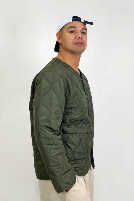 Men’s Quilted Lightweight Jacket – Relaxed Fit (XL–1XL)