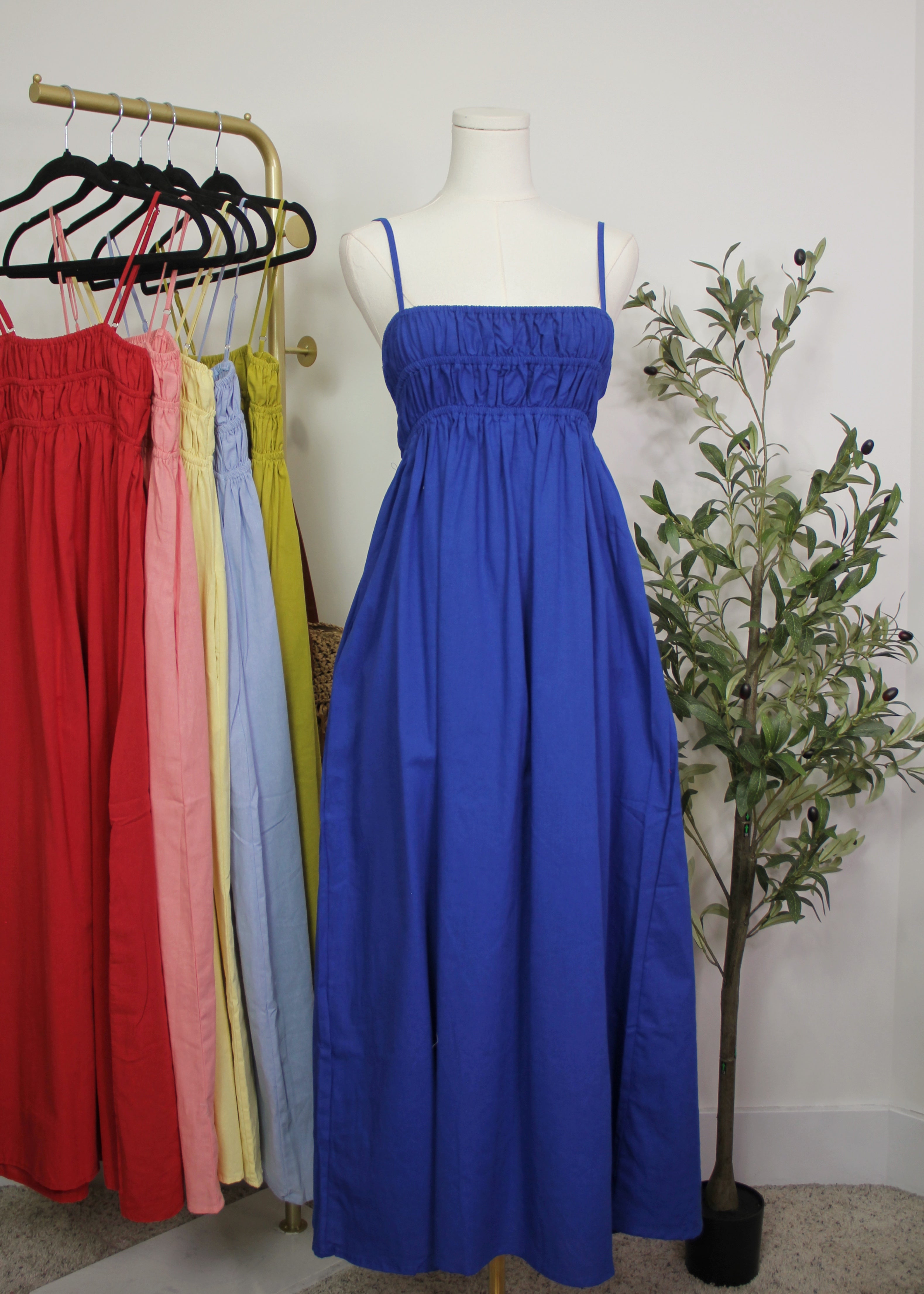 Smocked Maxi Dress