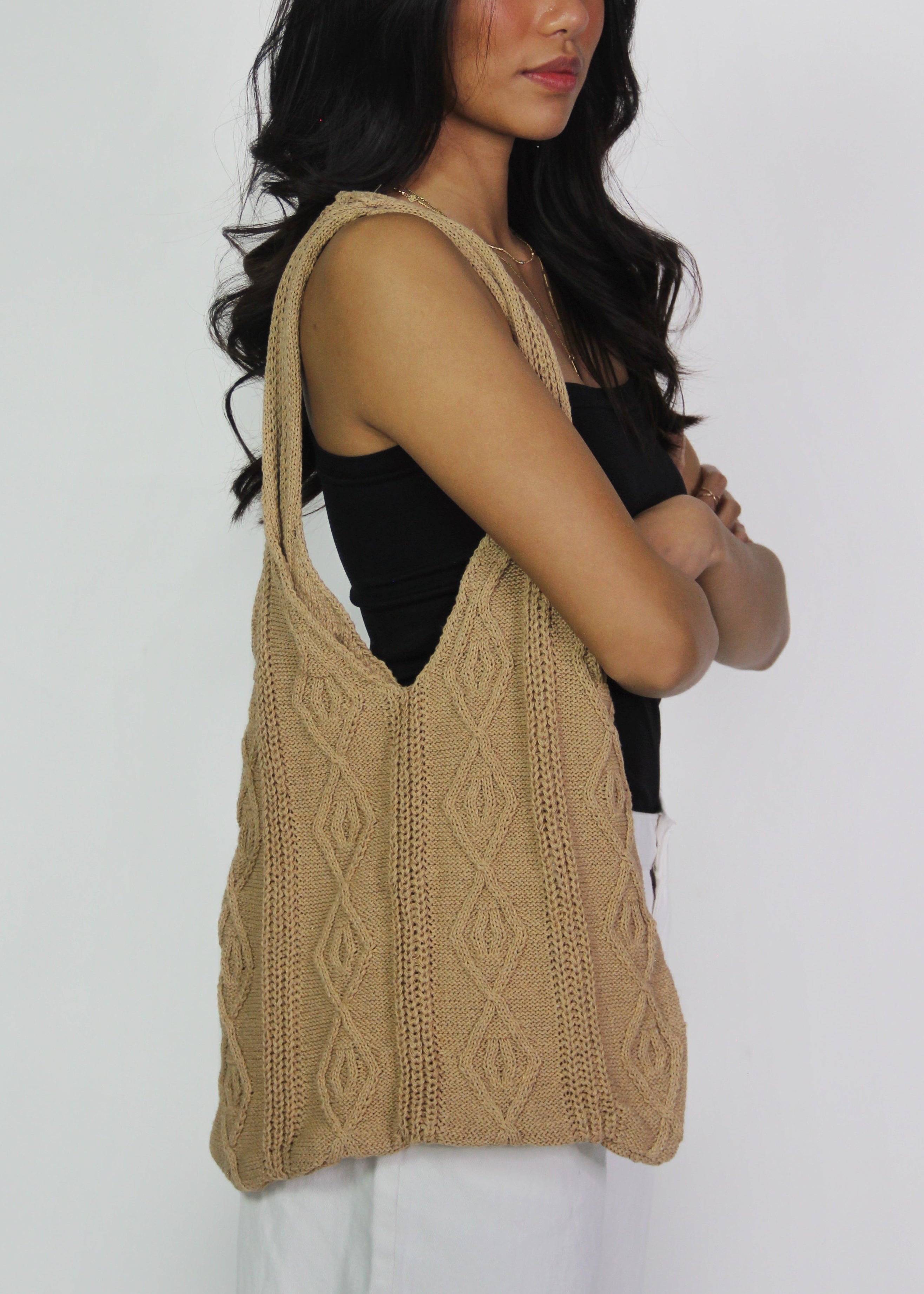 Soft Knit Tote Bag