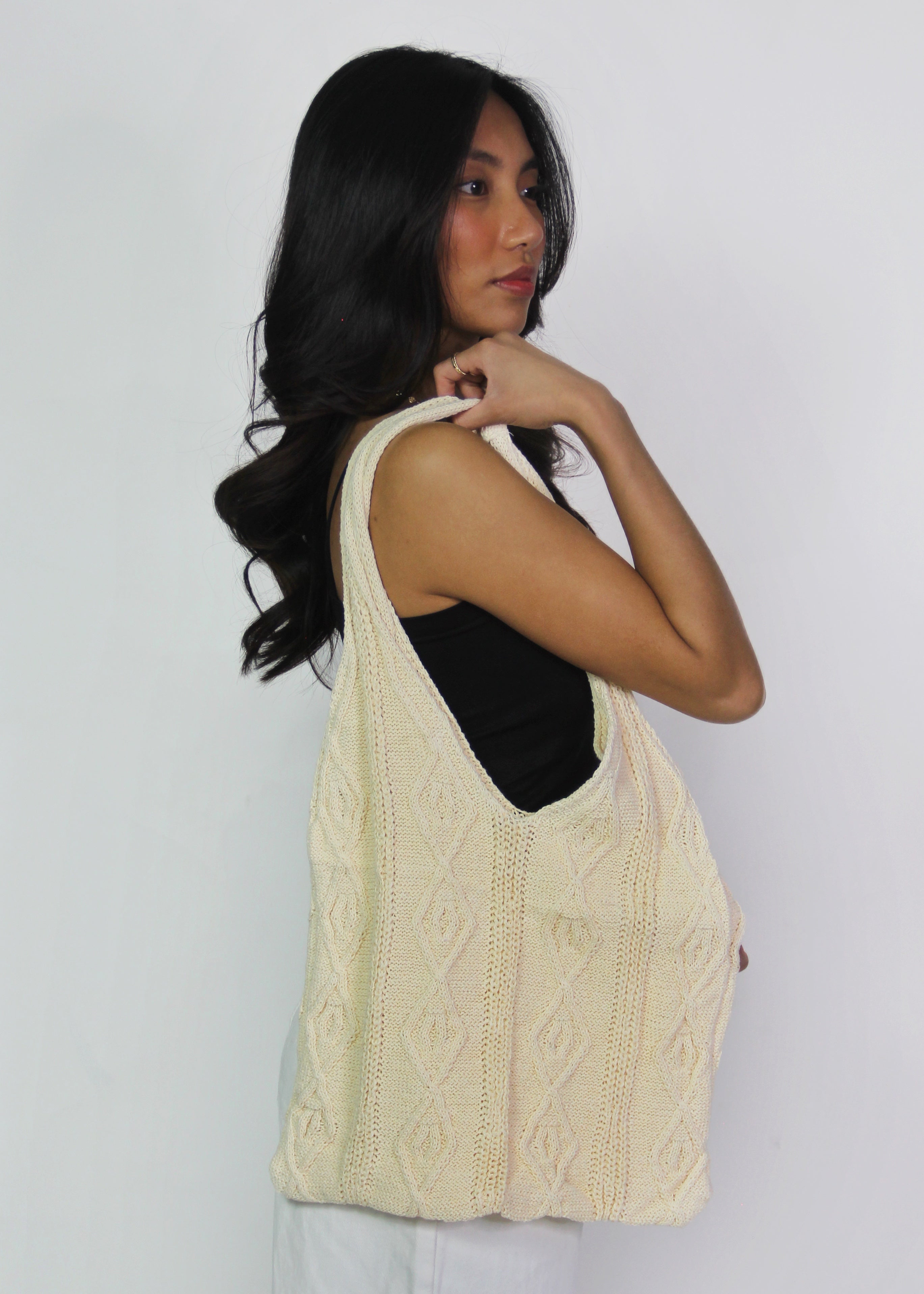 Soft Knit Tote Bag