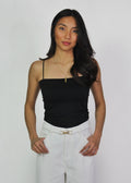 Minimal Luxe Adjustable Belt - White