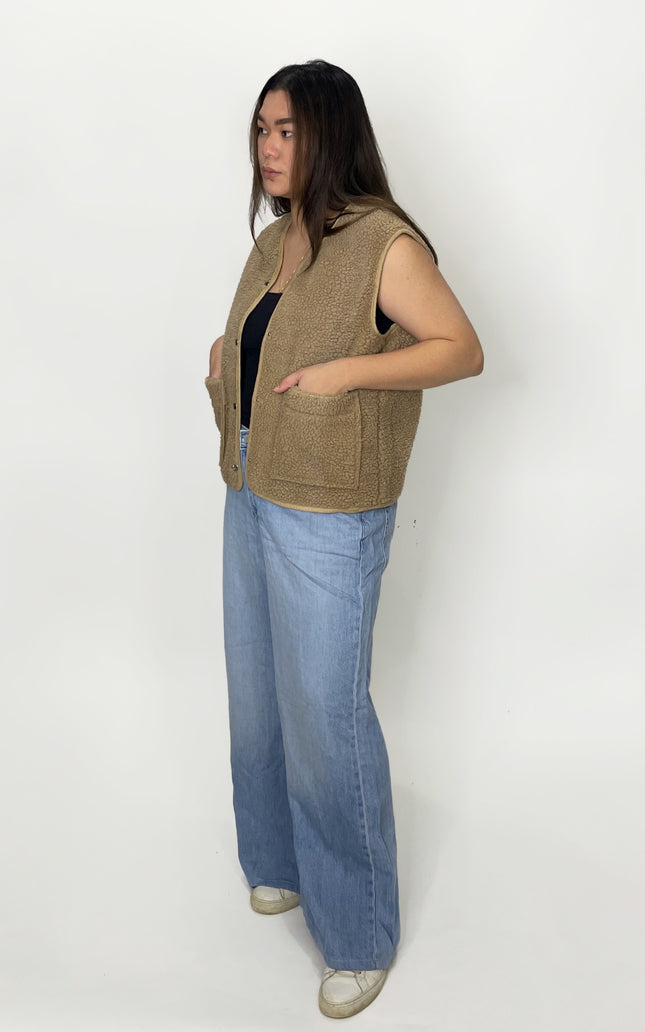 Cozy Teddy Bear Vest