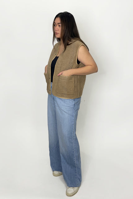 Cozy Teddy Bear Vest