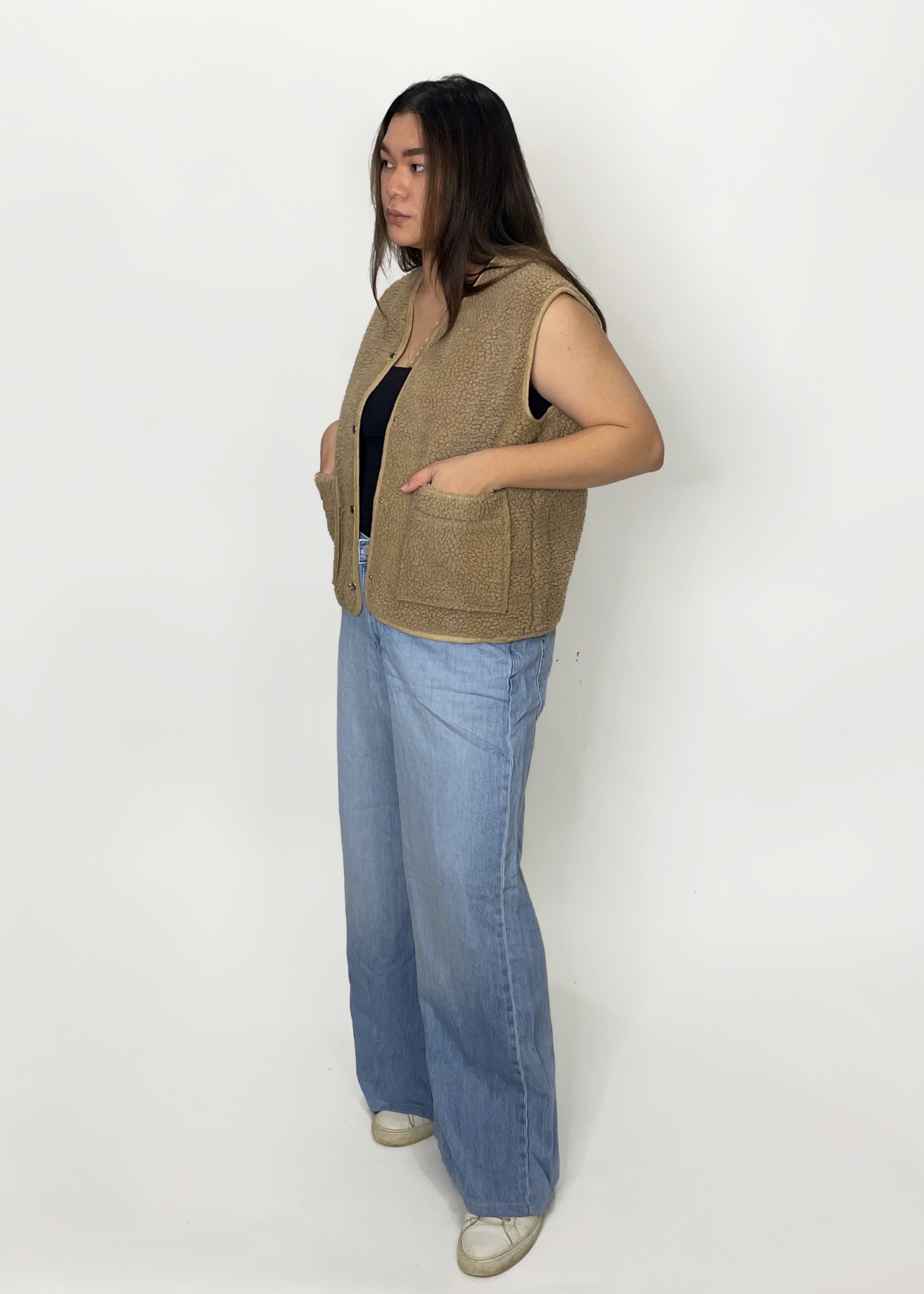 Cozy Teddy Bear Vest