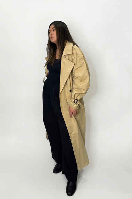 Classic Beige Trench Coat