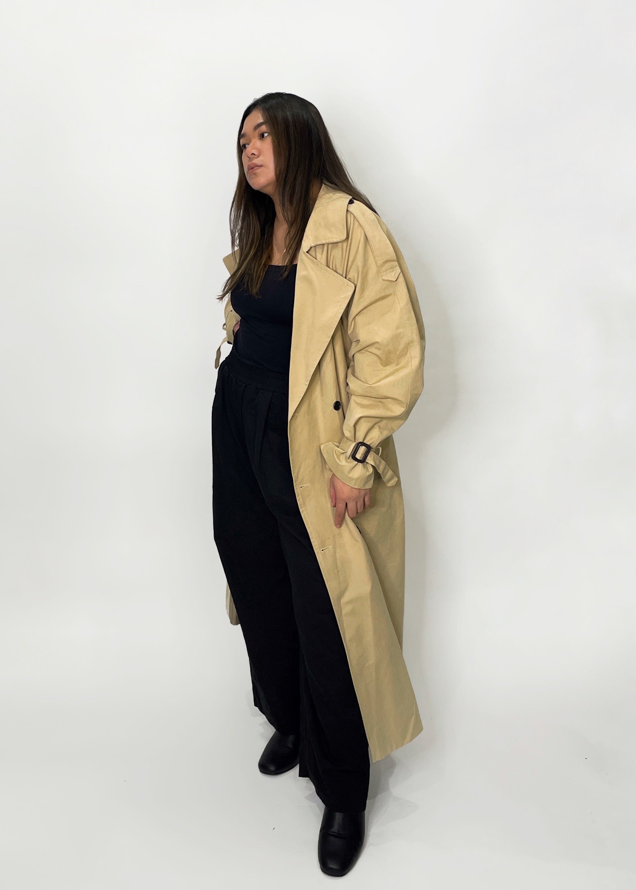 Classic Beige Trench Coat