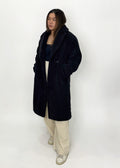 Plush Teddy Long Coat