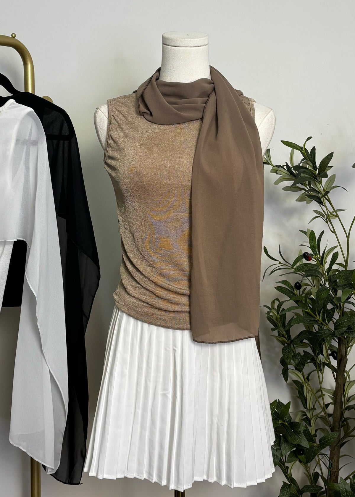 Cape Overlay Top