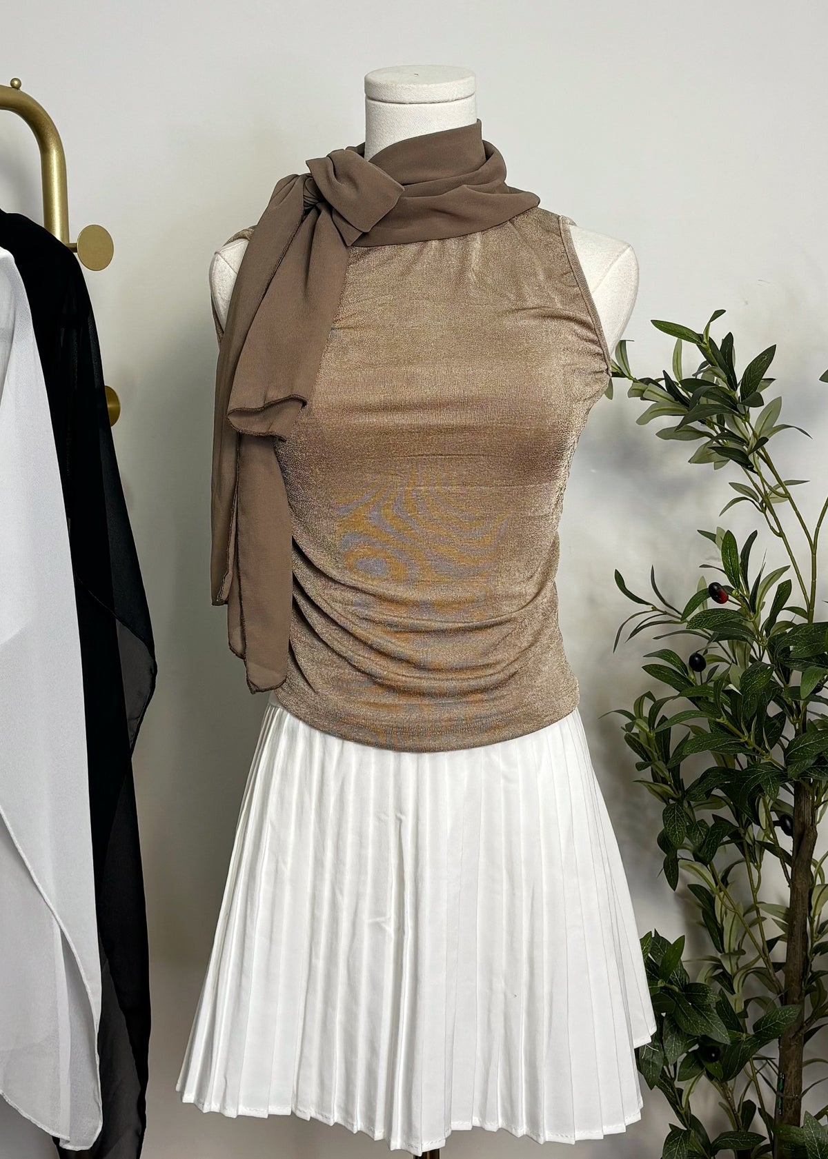 Cape Overlay Top