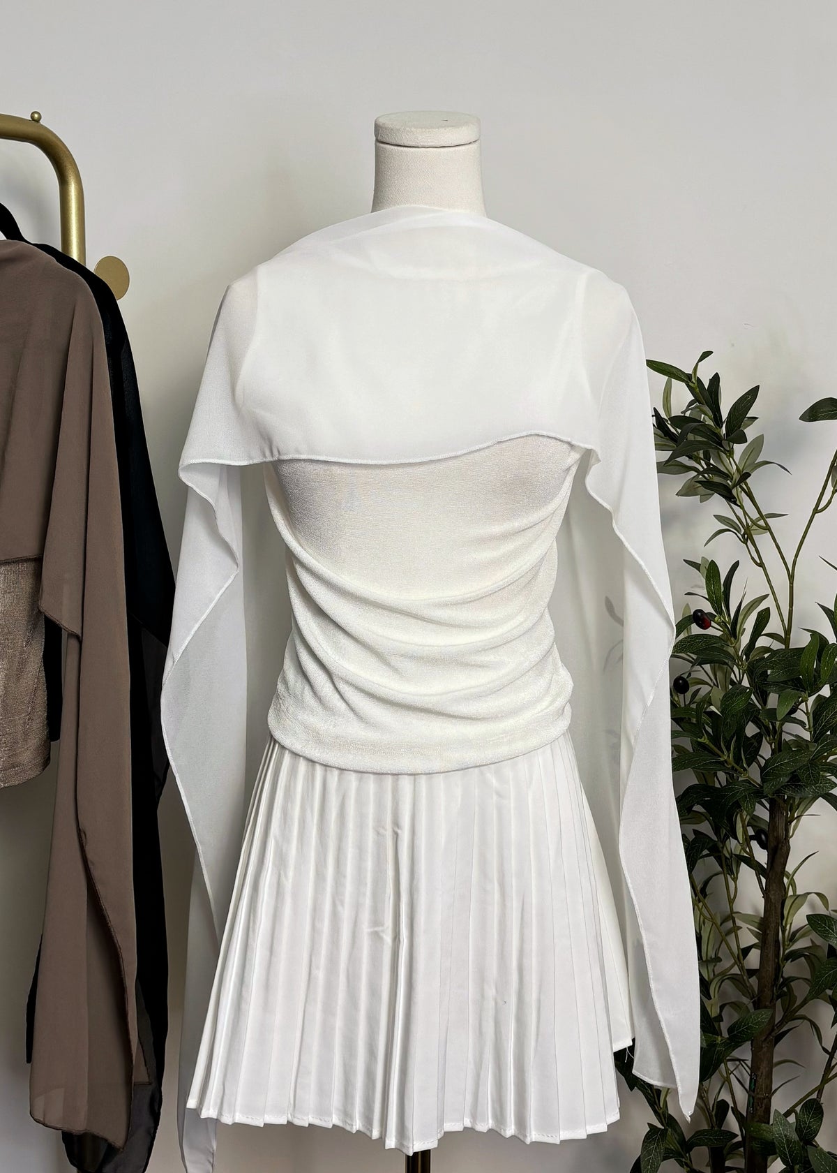 Cape Overlay Top