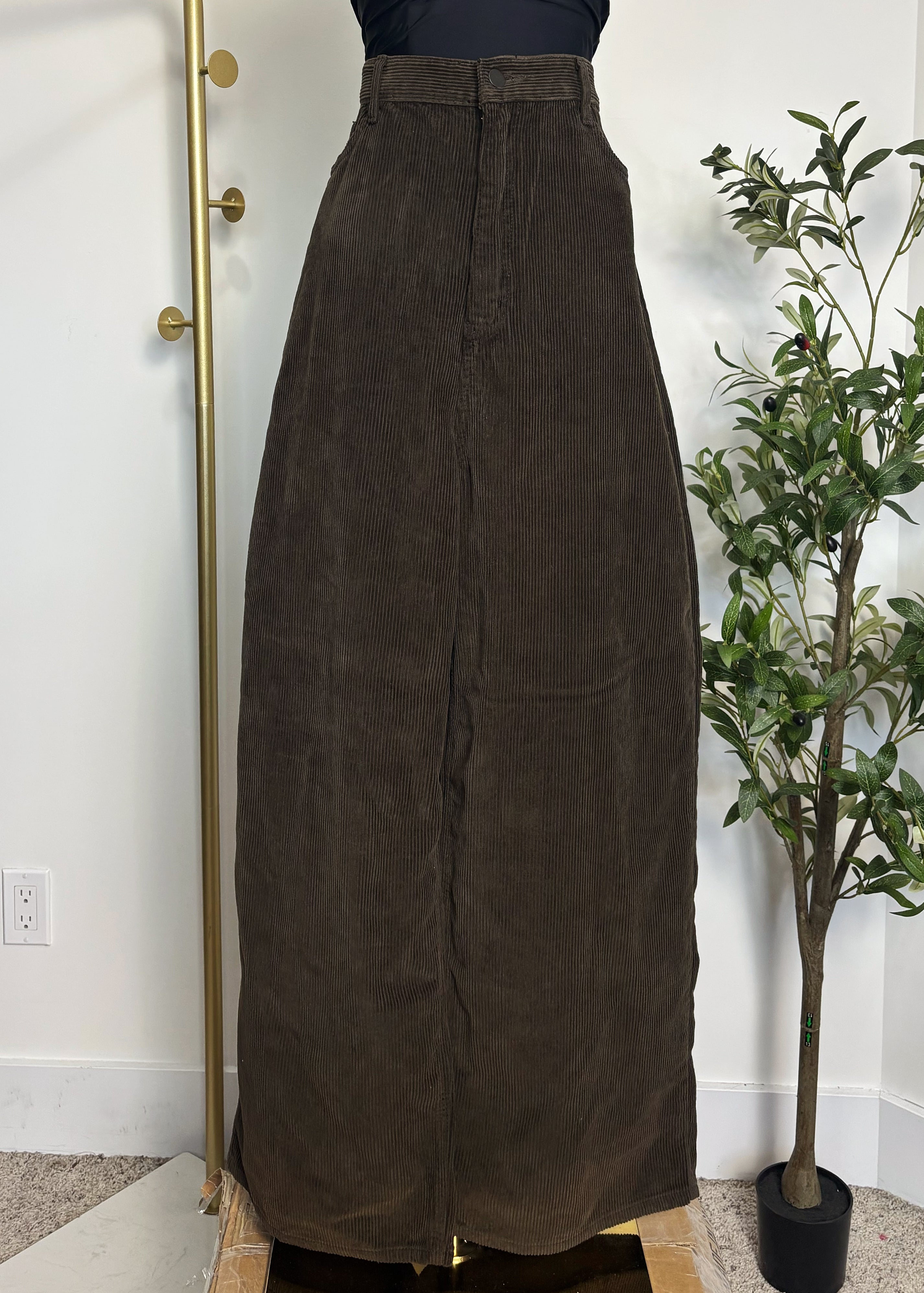Tall Corduroy Wide-Leg Pants
