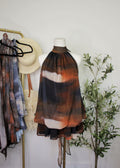 Abstract Halter Dress