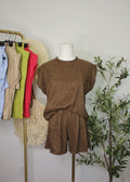 Crinkle Knit Set