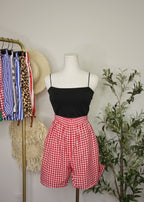 Prints Garterize Waist Shorts