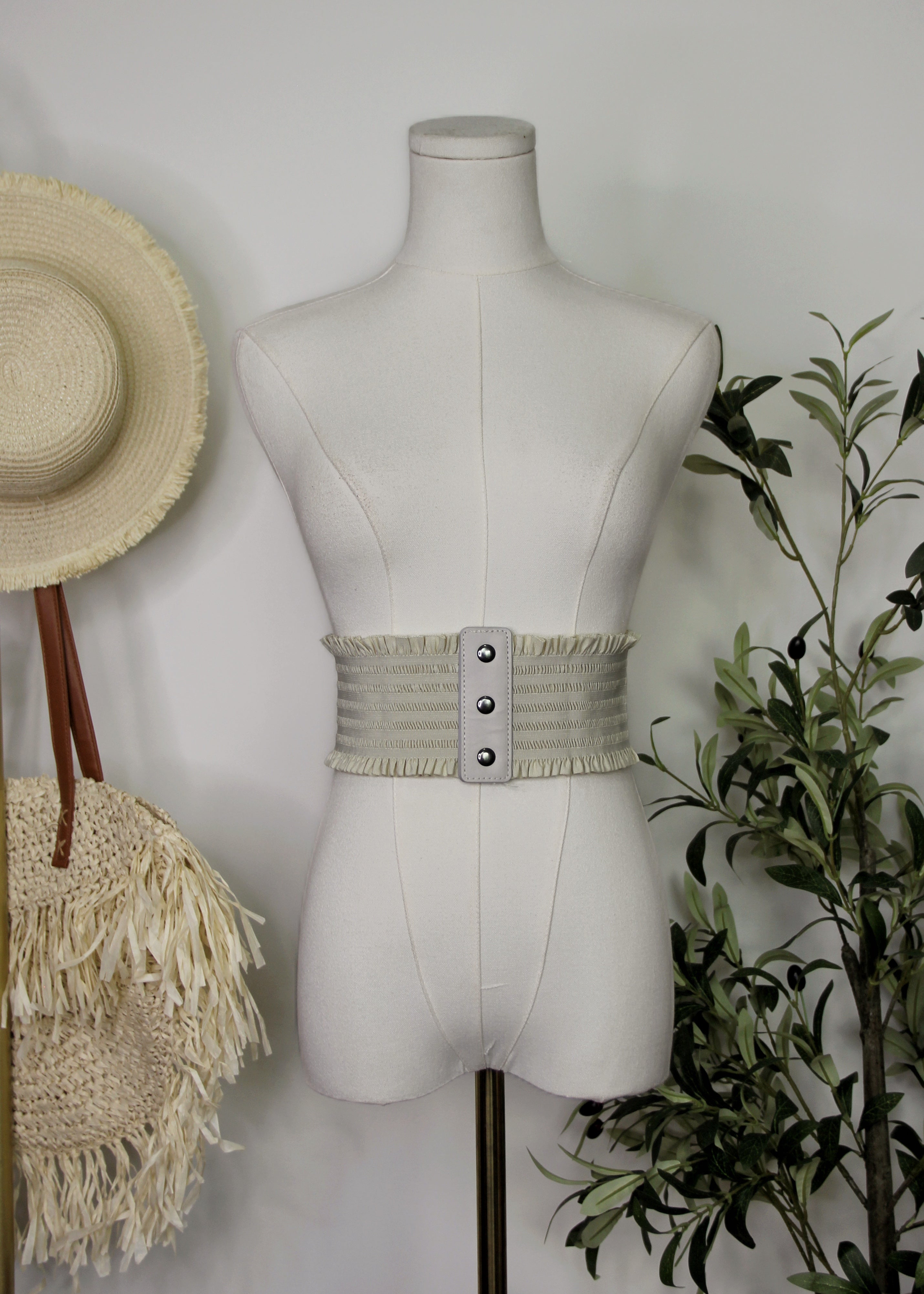 Smocked Belt