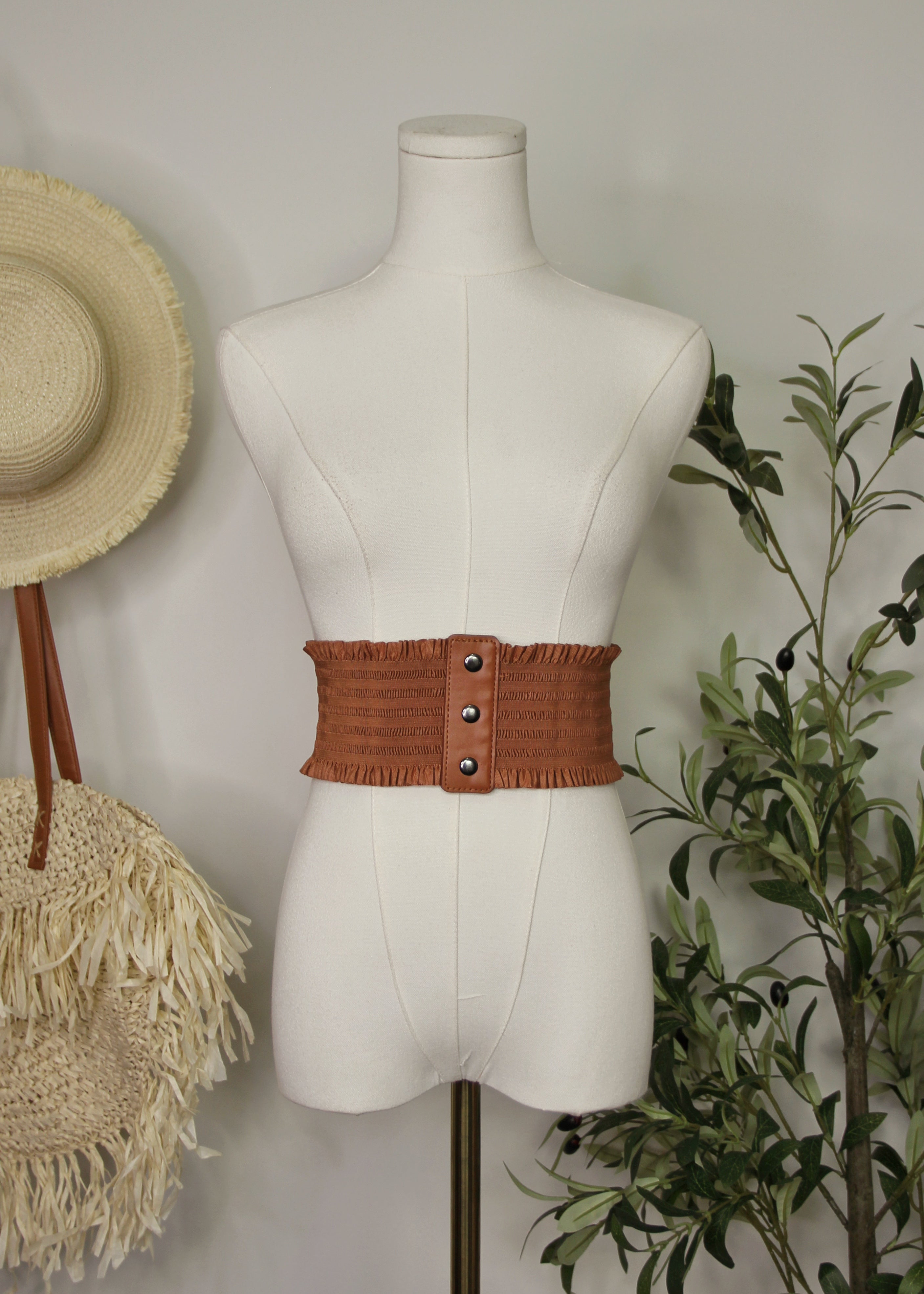 Smocked Belt