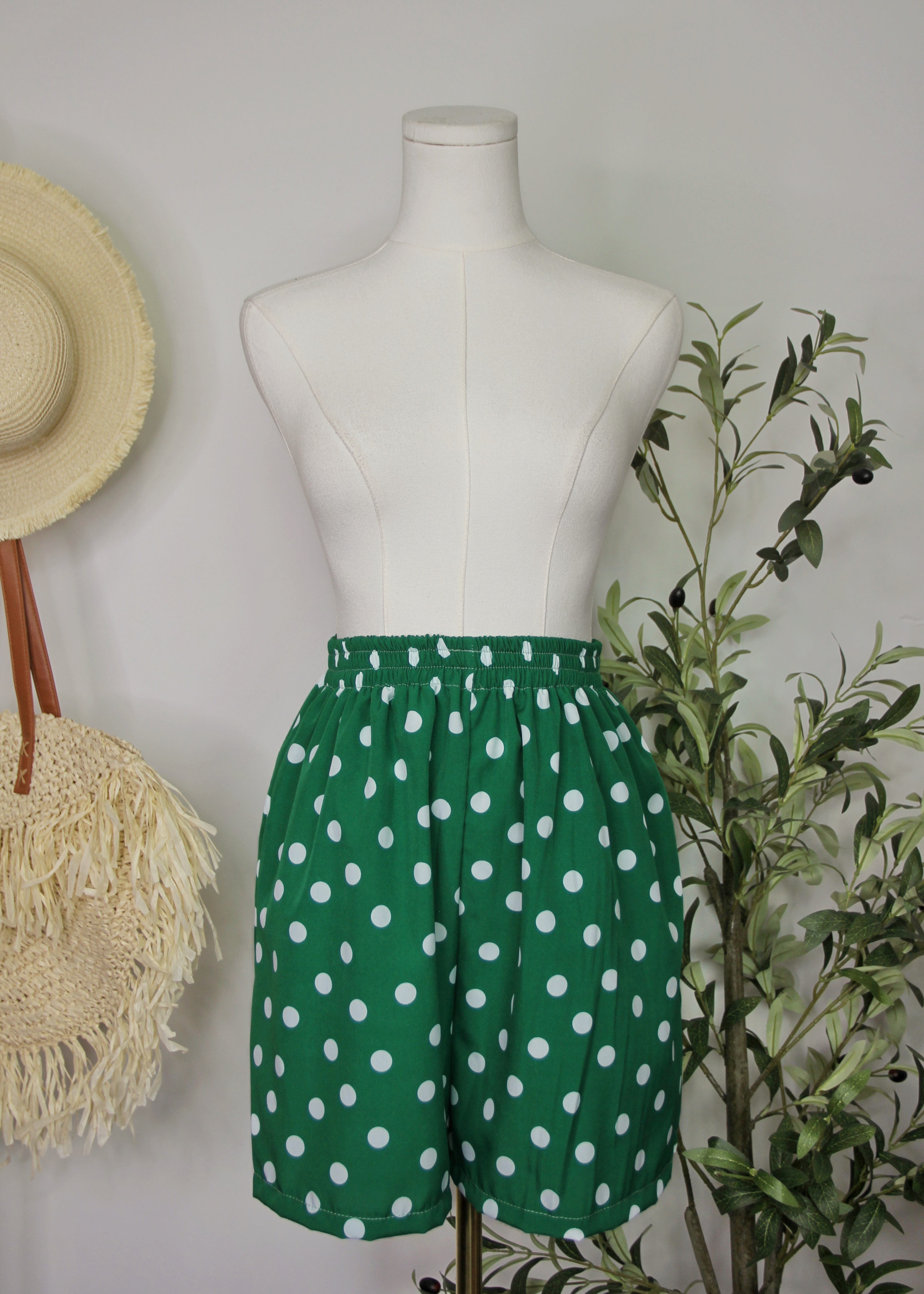 Prints Garterize Waist Shorts