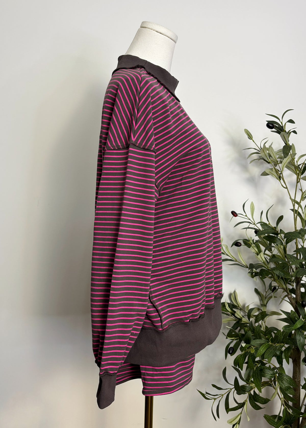 Pink Stripe Set