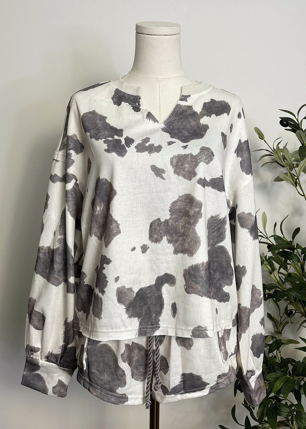 Cow Print  Set