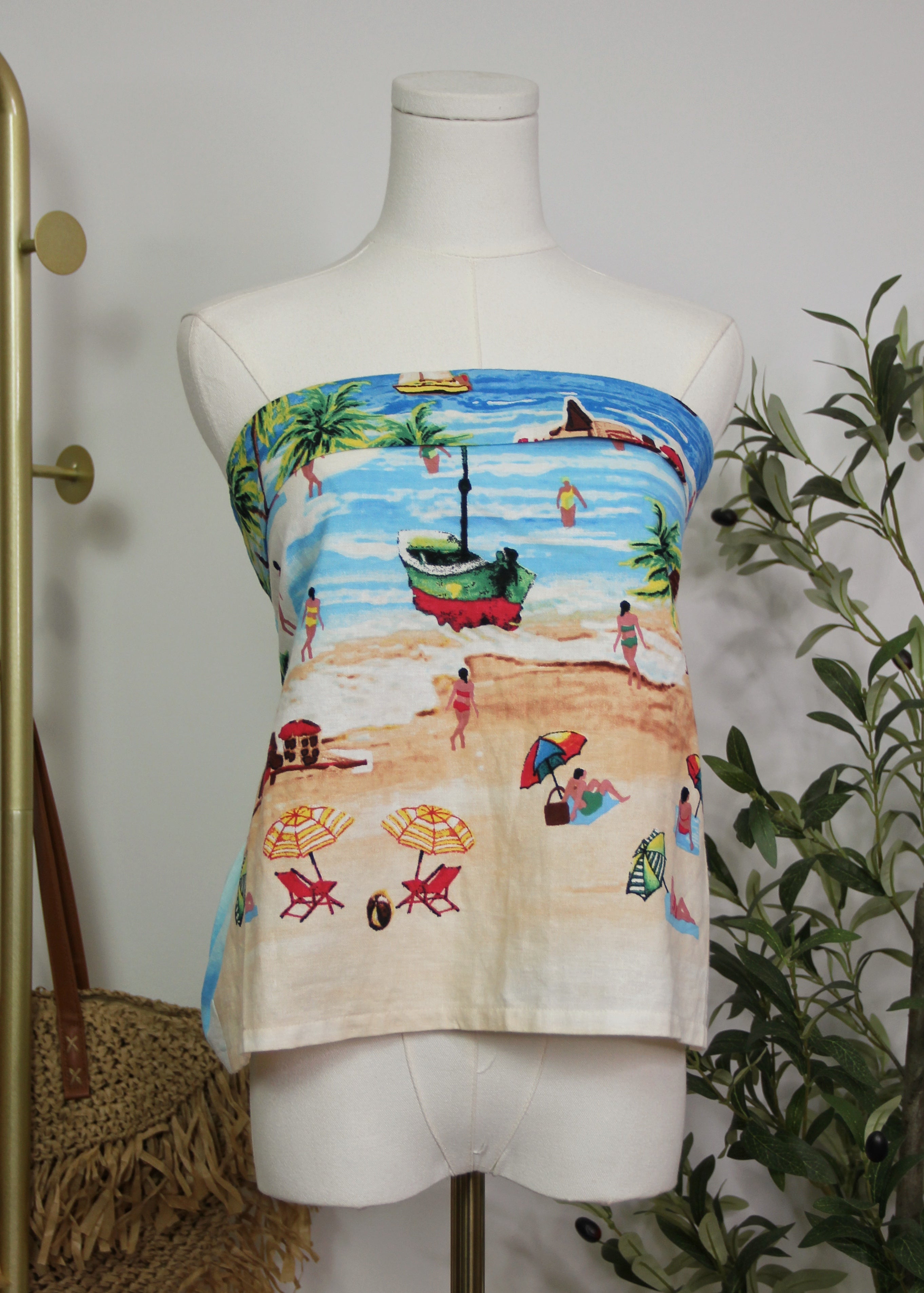 Linen Tube Top