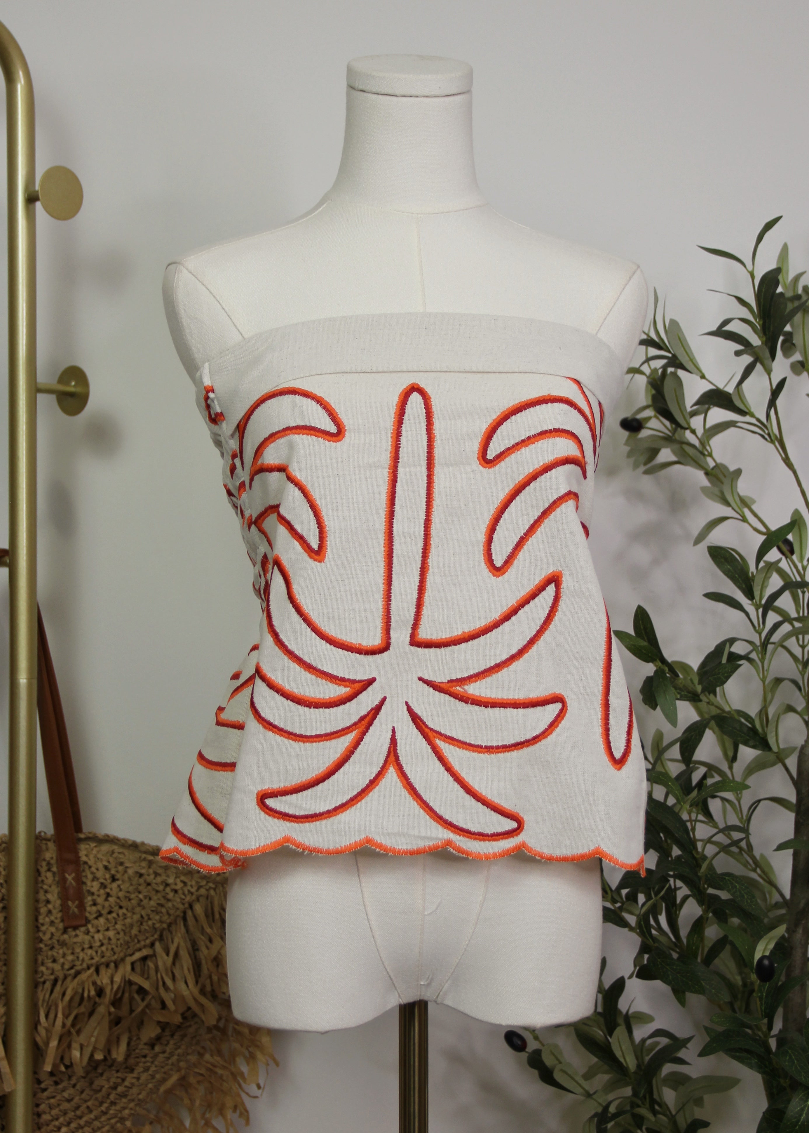 Linen Tube Top
