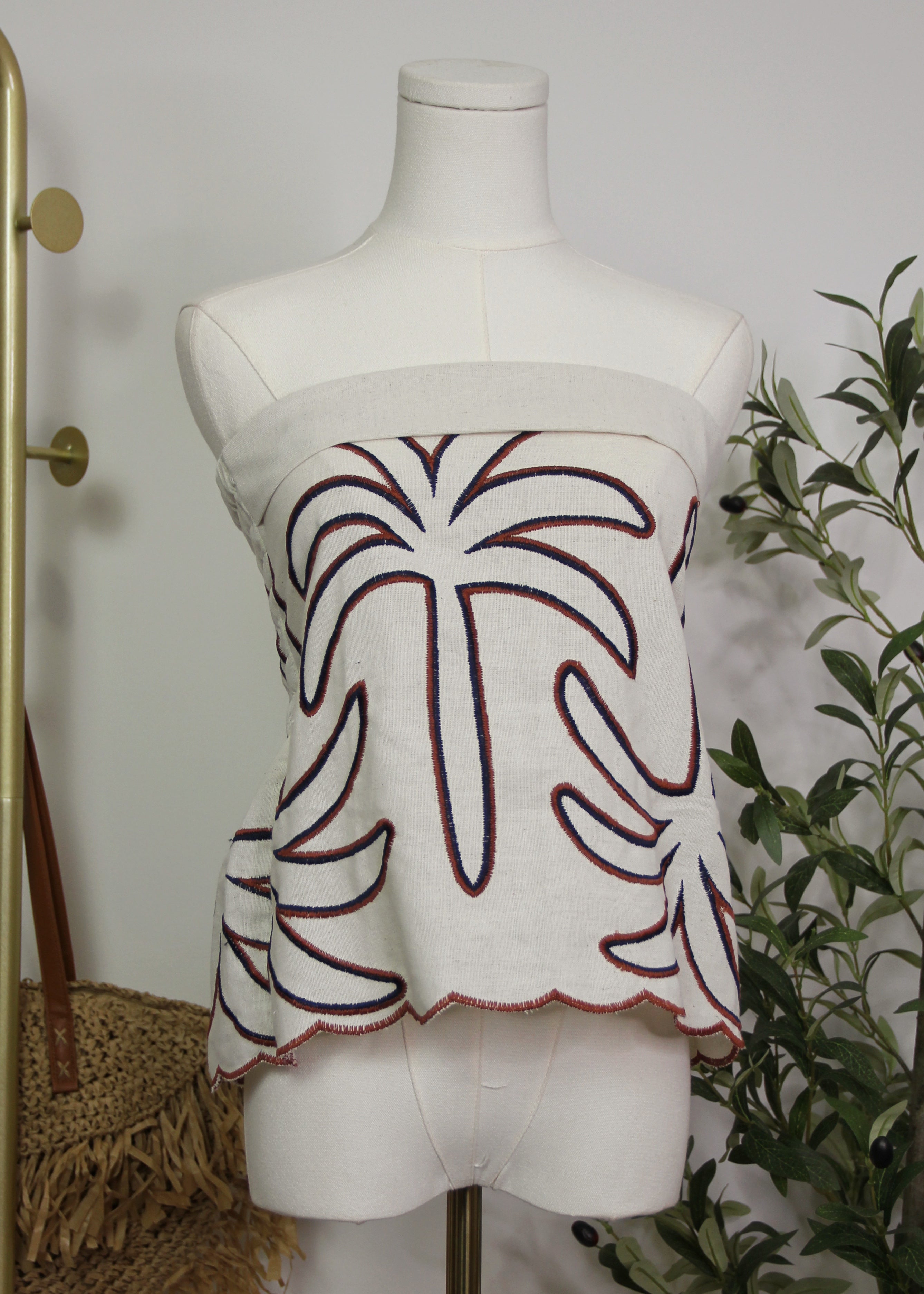 Linen Tube Top