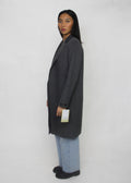 Tailored Grey Wool Coat