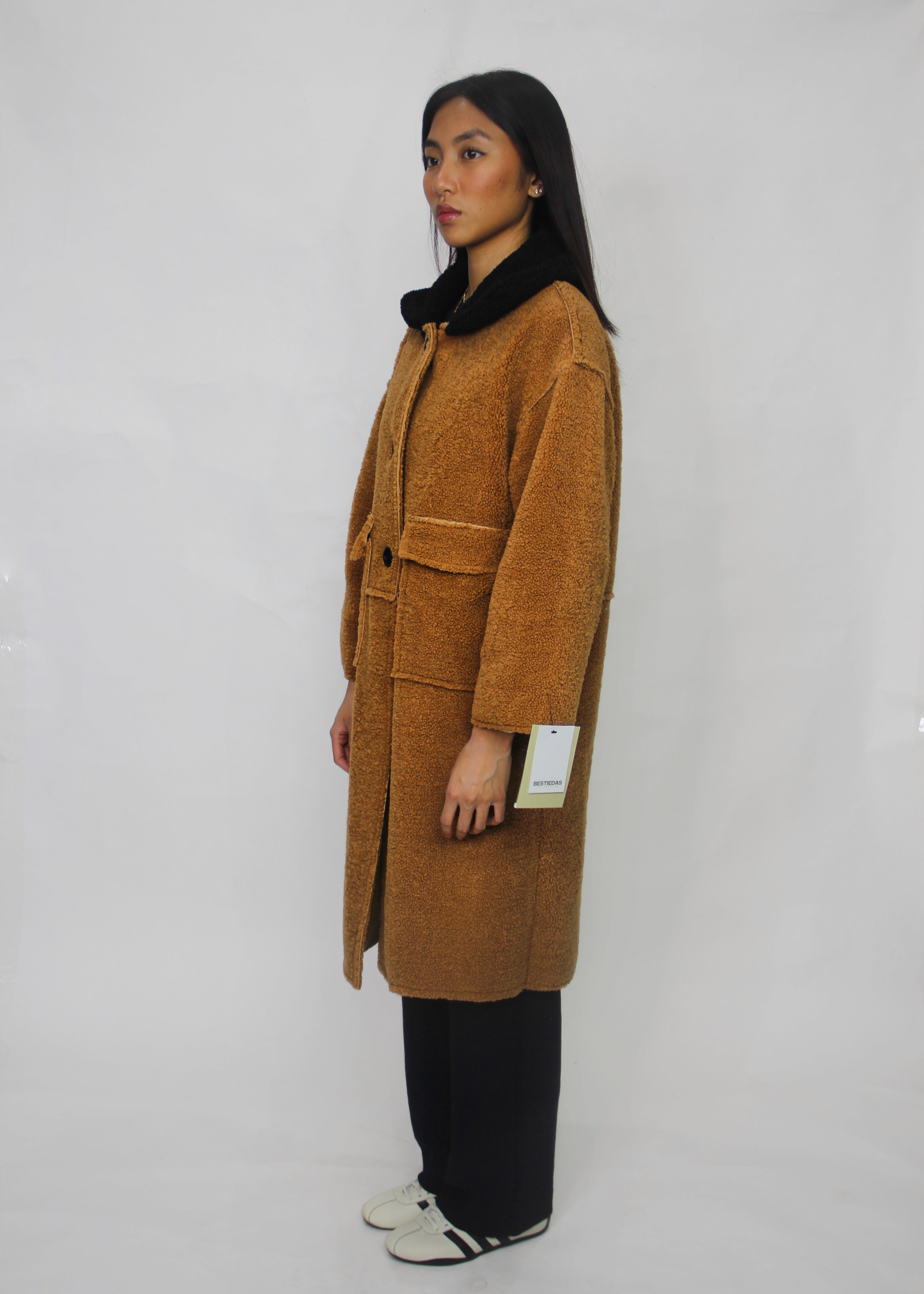 Teddy Wool Blend Coat